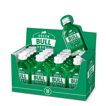 Green Bull Vodka Liqueur 20ml