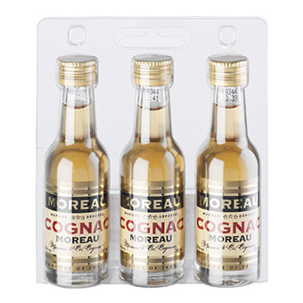 Moreau VS Cognac - Trio Mini 60ml