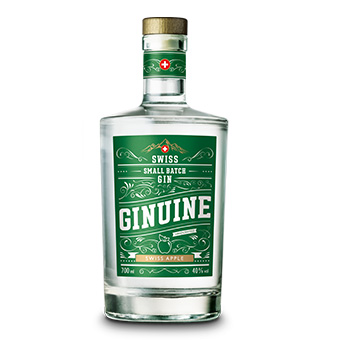 Ginuine Gin Swiss Apple 700ml